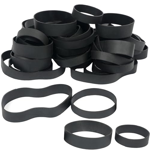 Assorted Rubber Bands 82/84/94/105 - Mixed Size Elastic Bands 50pc HAIDIBAO