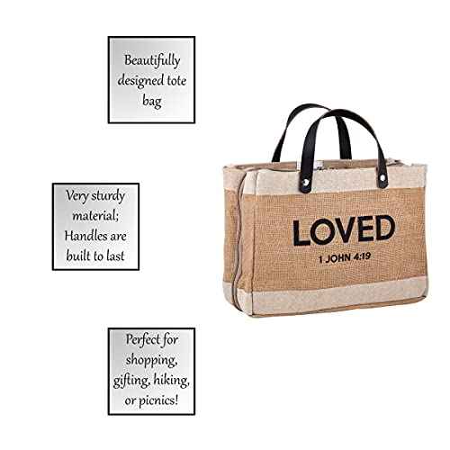 Creative Brands Tote, Loved 11 x 8-Inch