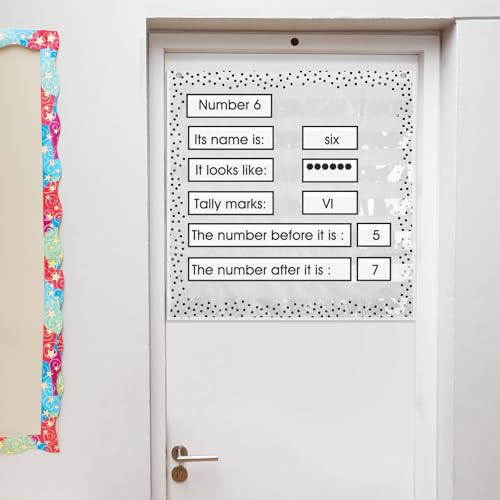 Boho 7-Pocket Classroom Organizer Chart - MotiMind Standard Size