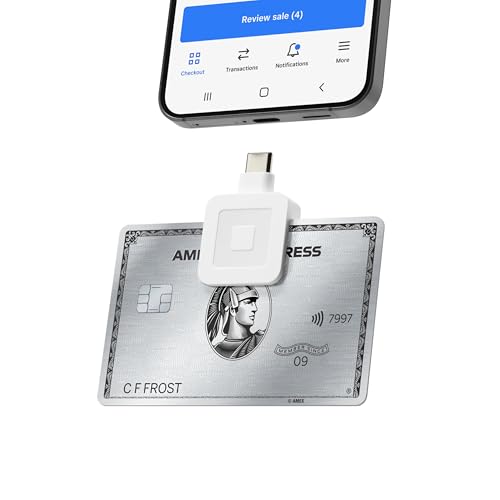 Square Reader for Magstripe USB-C Version — Compatible with iPhone & iPad