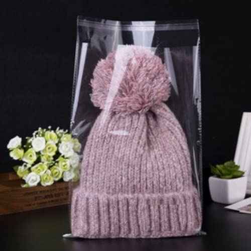 50 Pack 10" x 13" Self Sealing Adhesive Clear Plastic OPP Poly Bags Transparent Clear Bags T Shirt Flat Open Top Apparel Poly, (10" x 13" (50 Count))