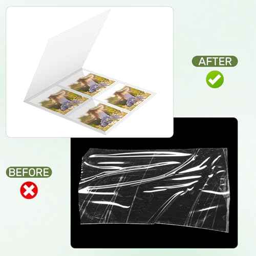 5 Pack Laminating Pouch Carrier 11 x 17 Inches Laminator Carrier Sleeve Lamination Carriers Sheets Thermal for Most Laminating Pouch