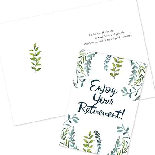 Hallmark Business Bulk 25 Pack Assorted Corporate Retirement Cards for Customers & Employees (Congrats, Cheers & Celebrations), 5 x 7 Cards, Message Inside, Envelopes Included