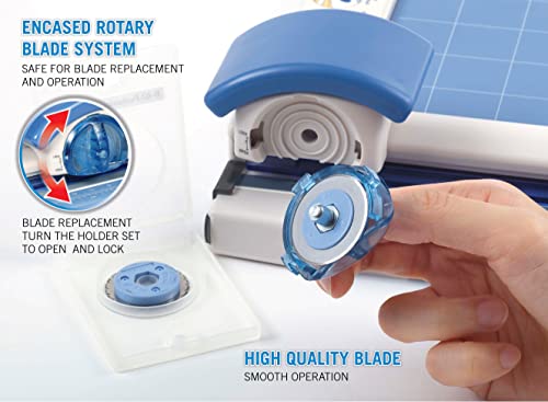 CARL Professional Rotary Paper Trimmer 18 Inch with Precise Cut Blade