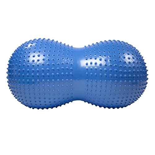 BouncyBand Peanut Shaped Stability Ball ? 36¡± x 20¡±, Holds up to 350lbs ? Improve Balance and Focus with The Sensory Play Tool