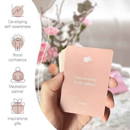 Affirmation Cards for Women, 120 Positive Affirmation Cards (6 Themes), Daily Affirmations for Inspiration, Mindfulness & Self Care, Uplifting Gift for Women