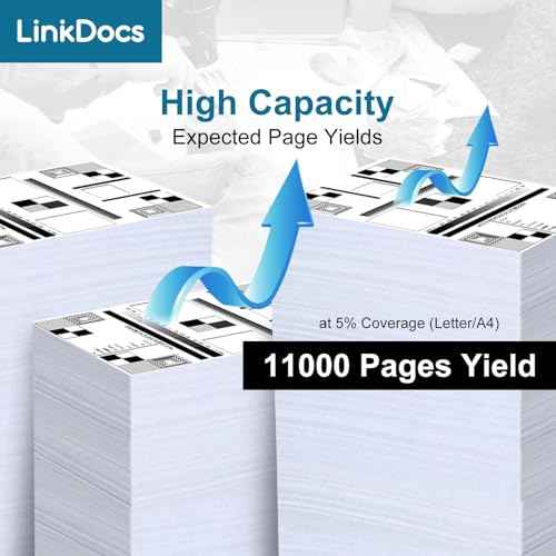 LinkDocs TN920XXL Extra High Yield Toner Cartridge V2 Replacement for Brother TN920XXL TN920XL TN920 Compatible with HL-L5210 HL-L5215DW HL-L6210DW HL-L6217DW HL-L6310DW HL-L6415DW DCP-L5510DN Printer
