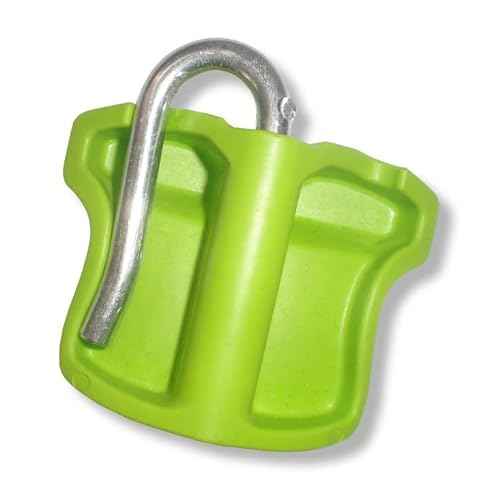 The Original Fat Ivan Fold Up Doorstop Wedge with Magnet - for Moving Office Home or School - Great for Police, Admin, Firefighters and Any time You Need a Door to Stay Open (2, GreenMini)