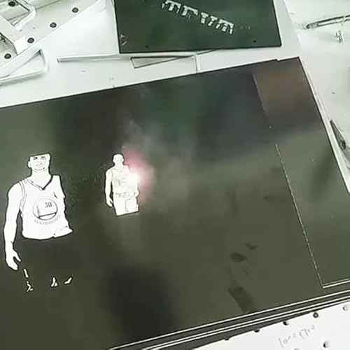 20pcs A4 Test Focus Paper for Laser Marking, Welding, Cutting