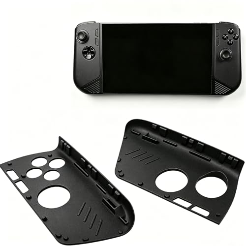 Black 3D Printed Replacement Grip Faceplate for MSI Claw 8Ai+ Console