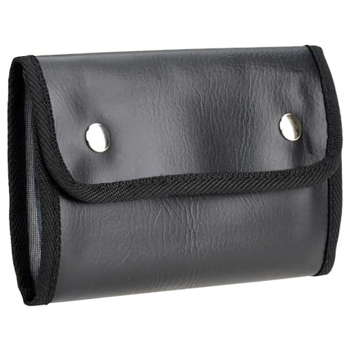 J. J. Keller Compact Vinyl Document Holder 6x8 Black - Truck & Office Organizer