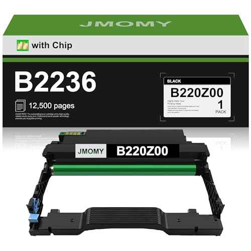 B2236 B220Z00 Drum Unit High Capacity - 12500 Pages Replacement for Lexmark B2236 Imaging Unit for MB2236adwe, MB2236i, B2236dw, MB2236adw Printer (1-Pack)
