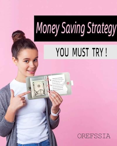 Pink Mini Money Saving Binder with 25 Envelopes - $1000 Savings Challenge Book, Portable Budget Organizer