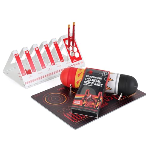 Neon Genesis Evangelion 5-Grid Triangular Desk Organizer by Treasure Case