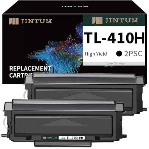JINTUM TL-410H Compatible Toner Cartridge Replacement for Pantum TL-410 TL410H TL-410X for M7102DW P3012DW M6800FDW M7100DW M7200FDW M6802FDW M7102DN M7202FDW (2 Black)