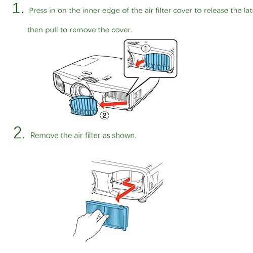 Greenafil Air Filter for Epson Home Cinema Projectors ELPAF39 V13H134A39 Compatible
