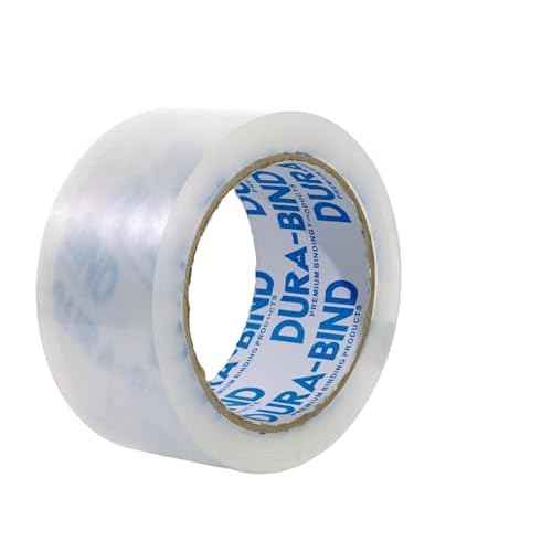 Heavy Duty Clear Packing Tape 1.8 Inch x 60 Yards. Bulk Package. Tough Transparent Packing Tape Refills for Shipping, Moving, Mailing, and All Box Types. Professional Grade.