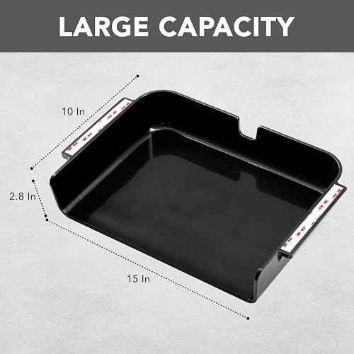 Under Desk Storage Shelf | Under Desk Drawer | Plastic Drawer Storage | Drawers for Office Tables, Workstations and Sit Stand Workspaces | Under Table Drawers for Office Organization