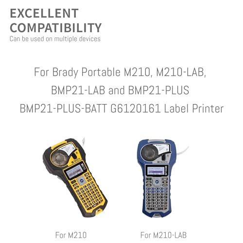 Rechargeable Battery for Brady M210 BMP21-LAB Portable Barcode Scanner