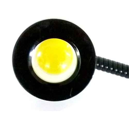 High Intensity Cob Led Spot Light 500 Lumens w/Flexible Adjustable Magnetic/Clamp Base (Clamp Base)