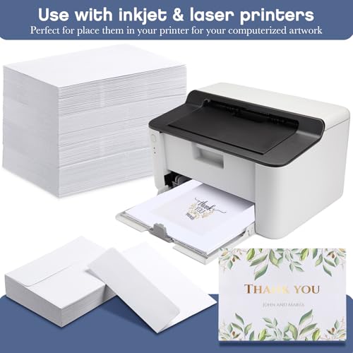 Fainne A6 Envelopes 4x6 White Envelopes for 4x6 Cards, Photos, Invitations, Wedding, Graduation, Birthday, Bridal Shower, Announcements, Baby Shower (600 Pcs)