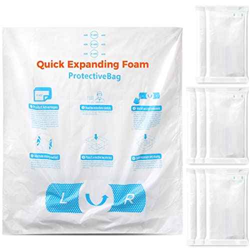18¡± x 24¡± 8 PCS TONESPAC Instant Pack Quick Expanding Foam X-400 Packaging Bag for Packaging and Shipping