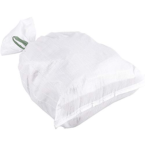 100 Packs 18 x 30 inches Empty Sand Bags, Heavy Duty Woven Polypropylene White Sandbags UV Protection Earth Bags for Flood Protection Industrial Construction Photography