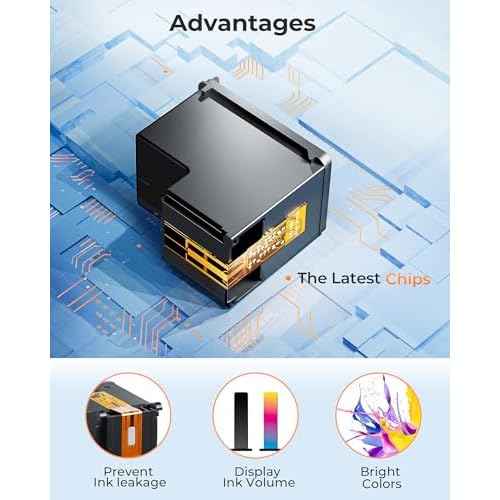 PG-275XL/CL-276XL Ink Cartridge Replacement for Canon 275 and 276 Ink Cartridges for Canon Ink 275 276 for Canon Printers PIXMA TS3520 TS3522 TS3720 TS3722 TR4720 TR4722 TR4723 (2 Pack)