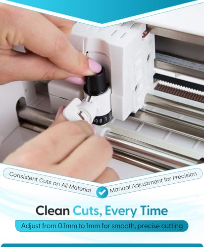 Silhouette Replacement Blade 3 Pack for Cameo, Portrait & Curio Machines - Compatible with All Versions