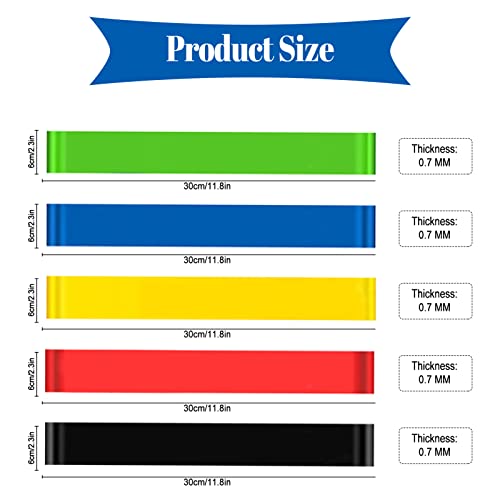 Sagsro Black Chair Bands for Kids with Fidgety Feet, 15 Pack - ADHD ADD SPD