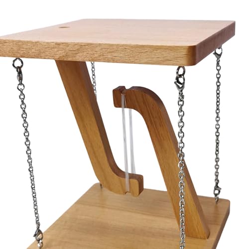 Tensegrity Tabletop Ornament and Speaker/Plant Stand – Wooden Educational Toy