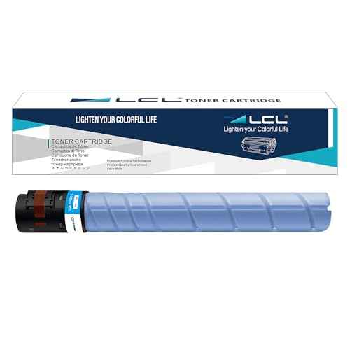 LCL Compatible Toner Cartridge Replacement for Konica Minolta TN321 TN-321 TN321C TN-321C A33K430 High Yield for BizHub C224 C224e C284 C284e C364 C364e C7822 C7828 (1-Pack Cyan)