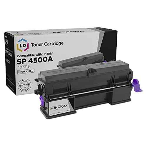 LD Products Compatible Toner Cartridge Replacement for Ricoh 407319 High Yield (Black Single) Compatible with Ricoh 4510DNTE 3600DN 3600SF 3610SF 4510DN 4510SF 4510SFTE