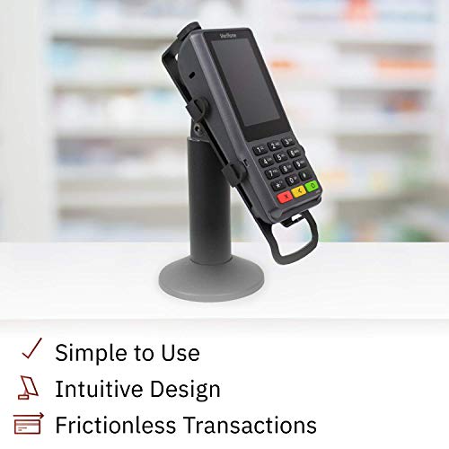 DCCStands Swivel and Tilt Verifone Engage P200 & P400 PIN Pad Stand, Screw-in and Adhesive