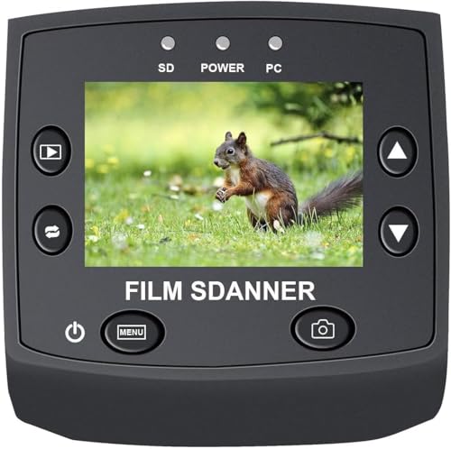 High Resolution 135 Film Negative & Slide Scanner - Convert to Digital JPEG with SD Card