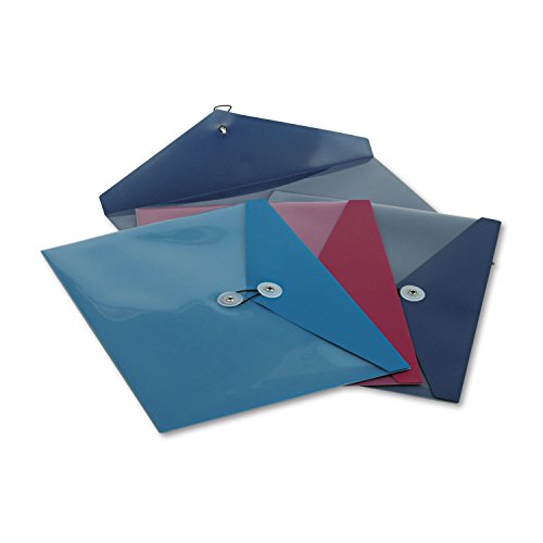 Pendaflex Poly Booklet Envelope 12.5 x 9.25 Side Opening 4 Pack