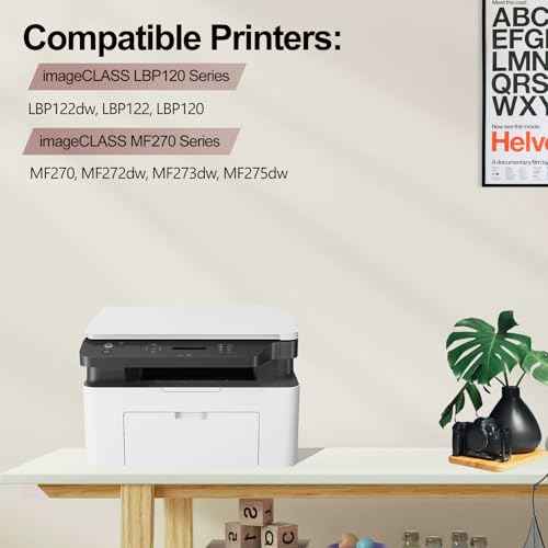 (Latest Chip) 071H Black Toner Cartridges 1 Pack Compatible Replacement for Canon 071 Toner Cartridge CRG-071 CRG071H High Capacity for ImageCLASS LBP122dw LBP122 LBP120 MF270 MF273dw MF275dw