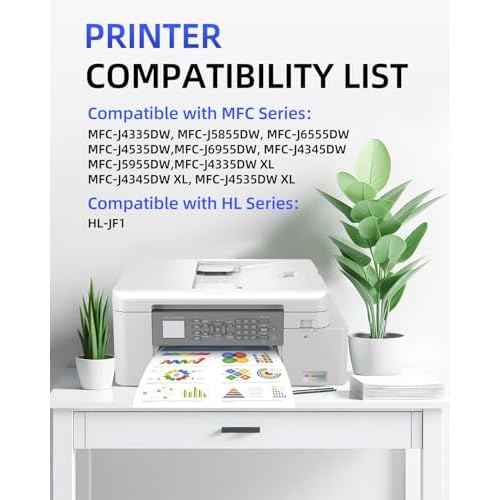 myCartridge Replacement for LC406 LC406XL Ink Cartridges for Brother Printer LC 406 406XL Work with Brother MFC-J4335DW MFC-J4535DW MFC-J5855DW MFC-J6555DW MFC-J6955DW Printer(High Yield,4-Pack)