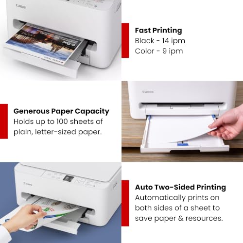 Canon PIXMA TS6520 Wireless Color Inkjet Printer with Duplex Printing & OLED Display