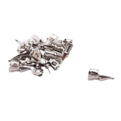 Baumgartens Pencil Clips 100 Pack Chrome (67953)