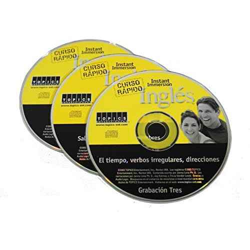 Learn to Speak INGLES ( Spanish to English ) Language 3 Audio CDs - listen in your car