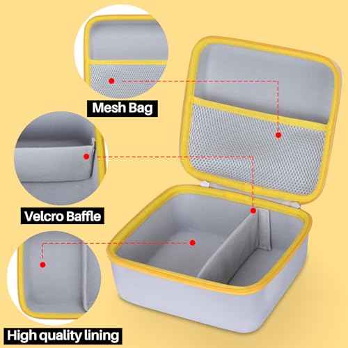 Hard Case Compatible with Kodak Dock Plus 4PASS / Kodak Dock Premium 4x6 Portable Instant Photo Printer (Black Case)