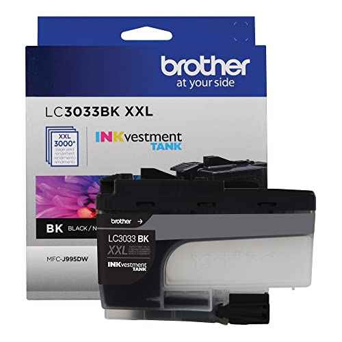 Brother¢ç LC3033 Black Super-High-Yield Ink Cartridge, LC3033BKS
