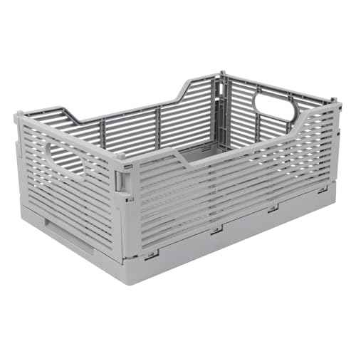 Milk Crate - Milk Crates - Milk Crates Heavy Duty - Collapsible Crate - Crates for Storage - Milk Crates for Storage - Storage Crates - Plastic Crates for Storage - Plastic milk Crate
