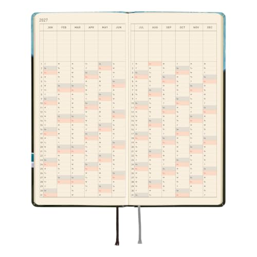 Hobonichi Techo 2027 Weeks Planner Hiroko Kubota Light Blue Forest Collab
