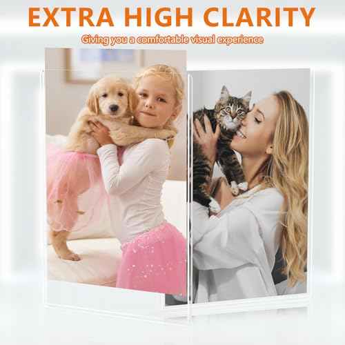 50PCS 6" x 9" Rigid Print Protectors Clear Hard Plastic Large Card Sleeves for Jumbo Card, Top Loading Rigid Card Sheet Protectors for Postcards, Photos, Trading & Sports Cards