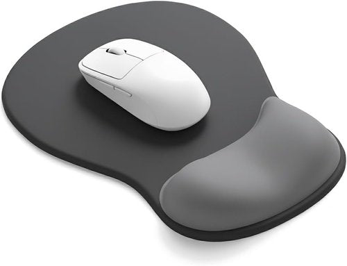 Eulps Ergonomic Mouse Pad - Gel Wrist Rest for Comfortable Support | Non-Slip Base - Black