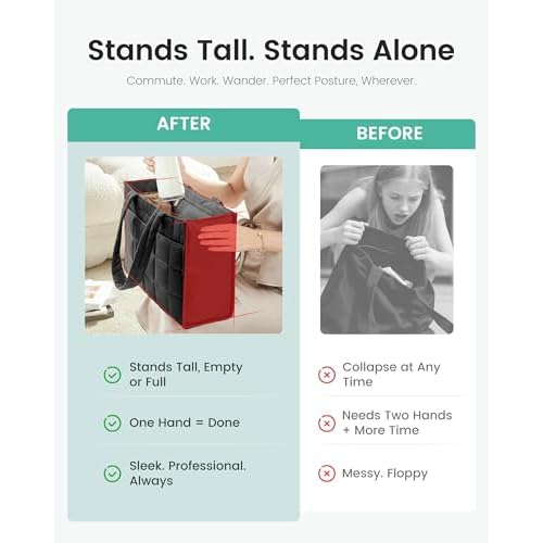 LOVEVOOK Tote Bag for Women, Puffer Work Handbag 15.6 Inch Laptop Purse for Nurse Teacher, Large Quilted Travel Tote Shoulder Bag with Zipper for College Office Clinical Gym, Black