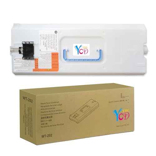 Compatible with WT202 Waste Toner 1-Pack Container Box Waste Toner Bottle Replacement for Canon C3330i C3530i C3525i C3325i C5535i C5550i C3520i C5540i C3020 C3720 C5760 C5860i 6870i Printer