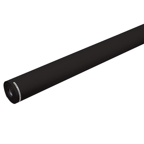 Flameless® Flame Retardant Paper, Raven Black, 48" x 100', 1 Roll